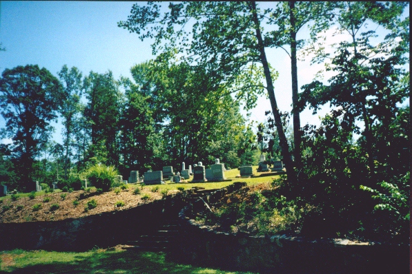 Entrance to Bethel Cemetery at Cherry Springs